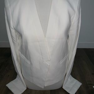 Forever 21 White career jacket